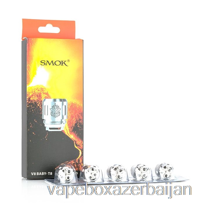 Vape Baku SMOK TFV8 Baby Replacement Coils V8 Baby-T8 Octuple Core